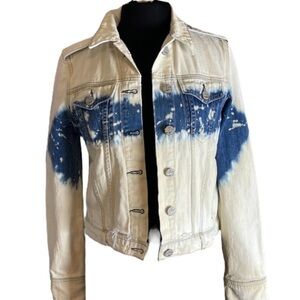 ANTHROPOLOGIE Mcguire Denim Distressed jacket
